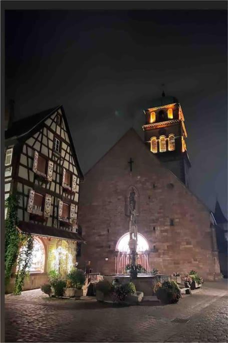 La Jolie Maison Bleue, Au Coeur De L'Alsace Kaysersberg-Vignoble Bagian luar foto